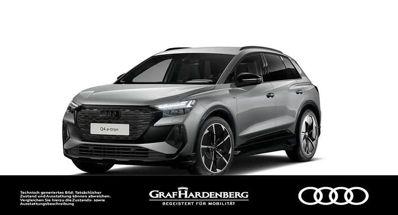 Gris Occasion 2022 Audi Q4 e-tron S-Line SUV | 35 980 € (Super prix) - Image 1/4