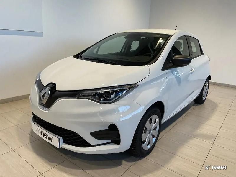 Blanc Utilisé 2020 Renault Zoe Life Citadine | 10 500 € (Prix juste) - Image 1/4