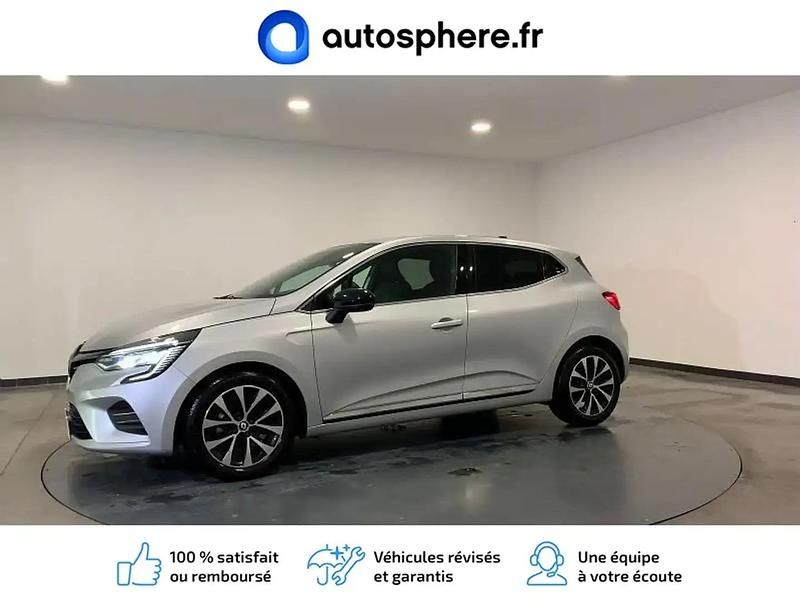Gris platine Occasion 2023 Renault Clio V Techno Berline | 17 990 € (Prix assez cher) - Image 1/4