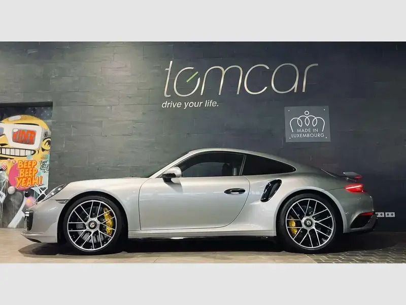Orange Utilisé 2018 Porsche 911 Turbo S Coupé | 152 810 € - Image 1/4