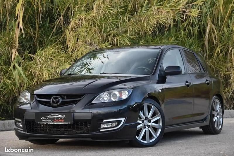Noir Occasion 2007 Mazda 3 Berline | 9 980 € - Image 1/4
