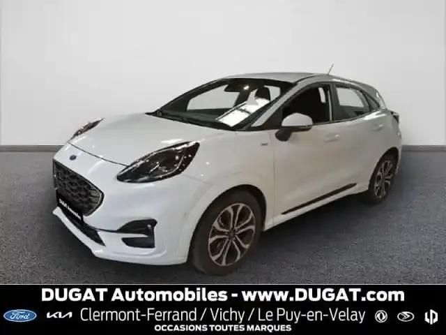 Blanc glacier Utilisé 2023 Ford Puma ST-Line SUV | 21 990 € (Prix juste) - Image 1/4