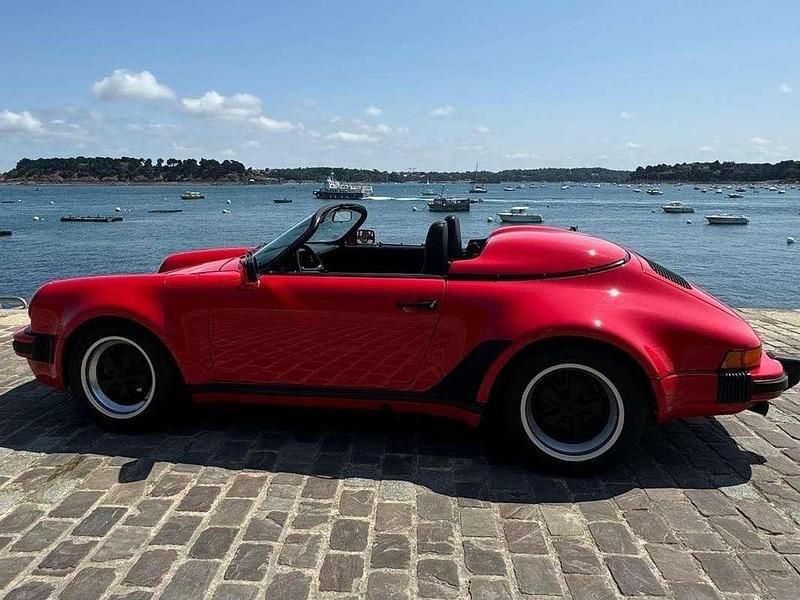Occasion Porsche 911 231 ch (169 kW) 1989 Rouge Cabriolet