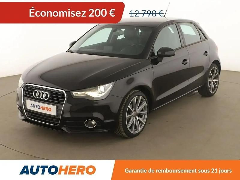 Noir Utilisé 2014 Audi A1 Sportback Ambition Citadine | 12 590 € (Prix juste) - Image 1/2