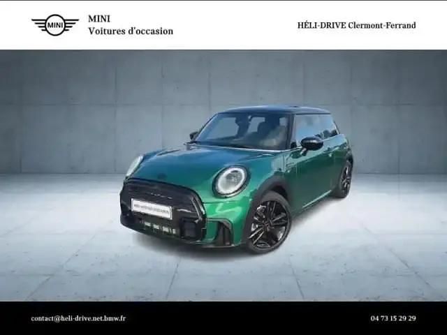 British racing green Occasion 2022 Mini Cooper Citadine | 25 990 € (Prix juste) - Image 1/4