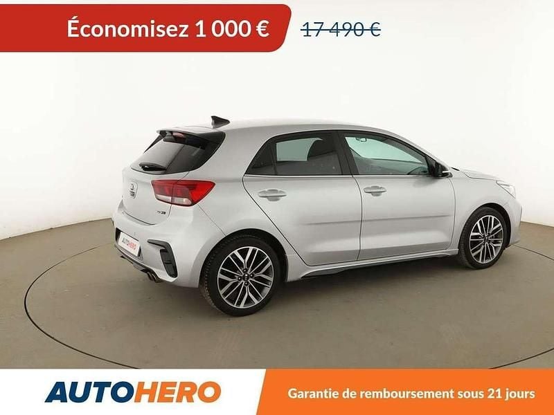 Occasion Kia Rio GT-Line 120 ch (88 kW) 2019 Gris Citadine