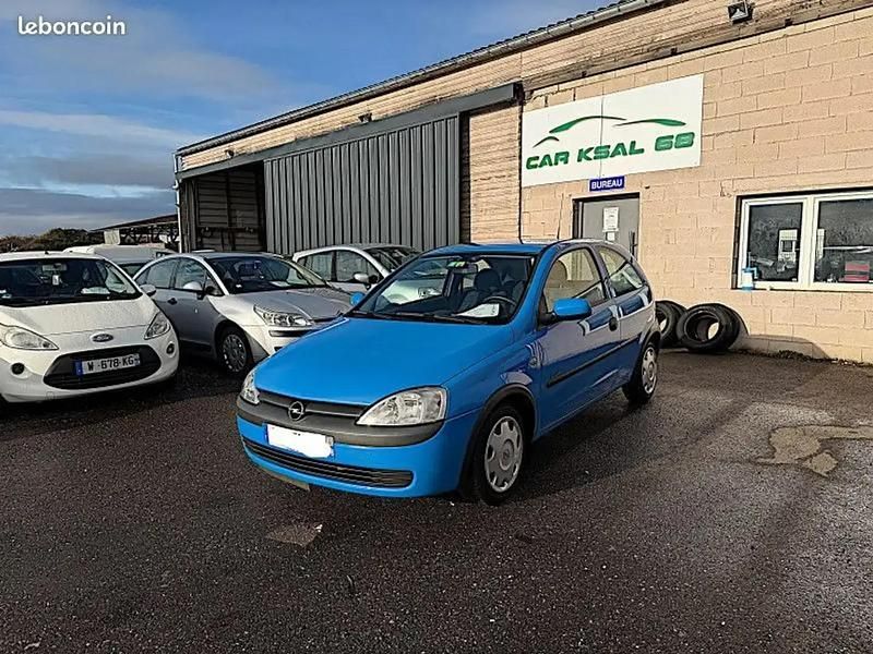 Bleu Occasion 2001 Opel Corsa Elegance Citadine | 3 999 € - Image 1/4