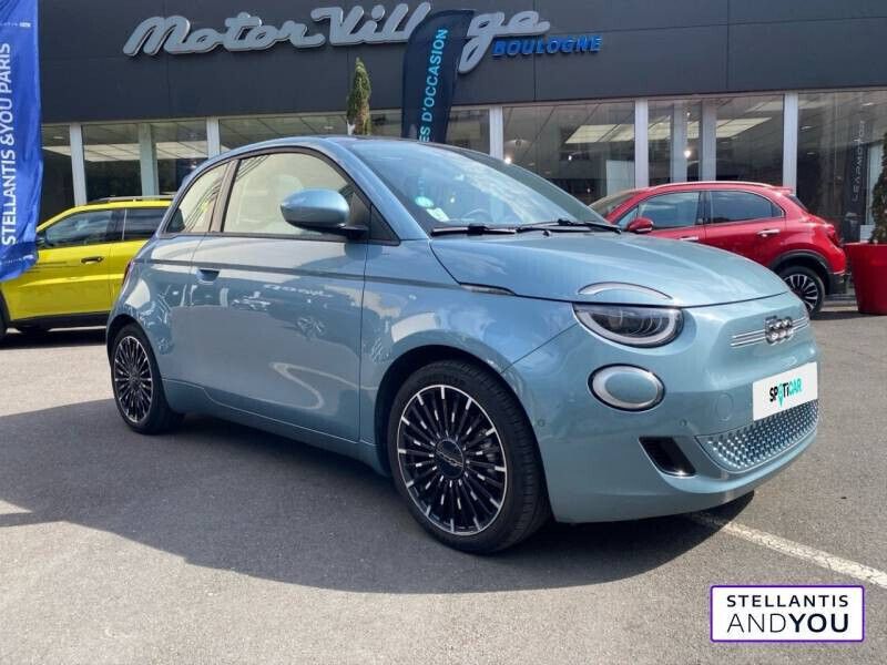 Occasion Fiat 500e 86 kW (118 ch) 2022 Bleu Berline