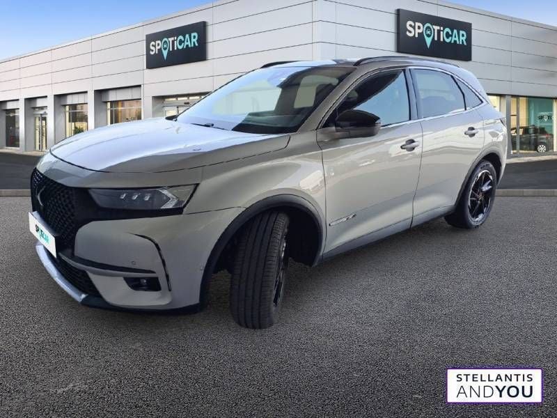 Gris Utilisé 2021 DS Automobiles DS7 Crossback Performance Line Plus SUV | 25 990 € (Prix juste) - Image 1/3