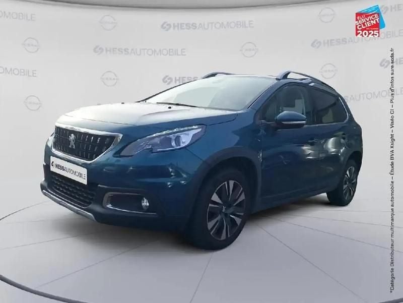 Vert Utilisé 2019 Peugeot 2008 Allure SUV | 10 999 € (Super prix) - Image 1/4