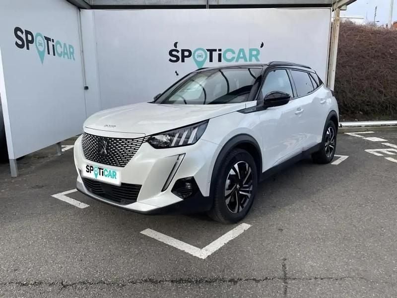Blanc Utilisé 2021 Peugeot e-2008 GT SUV | 14 490 € (Bon prix) - Image 1/4