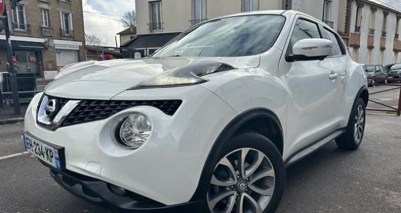 Blanc Occasion 2016 Nissan Juke Tekna SUV | 9 990 € (Bon prix) - Image 1/4