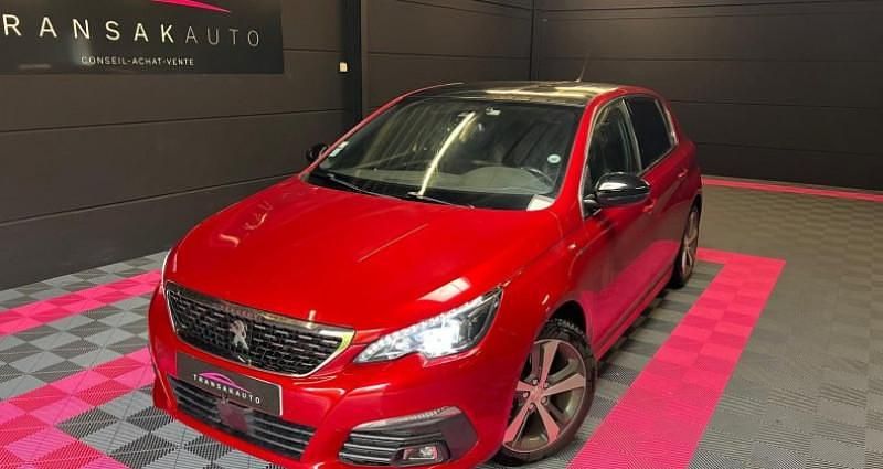 Rouge Utilisé 2018 Peugeot 308 GT-line Berline | 13 490 € - Image 1/4