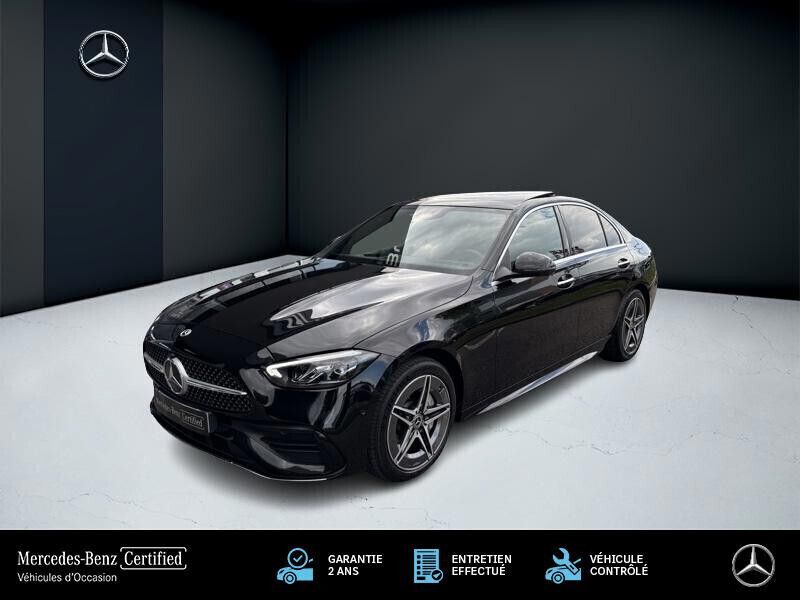 Noir Utilisé 2023 Mercedes C300 Berline | 46 390 € (Prix juste) - Image 1/4