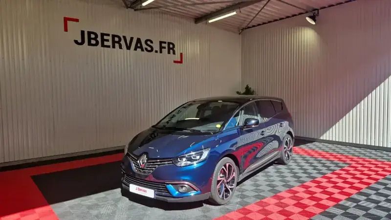 Bleu Utilisé 2021 Renault Grand Scénic IV Intens Monospace | 22 990 € (Prix juste) - Image 1/4