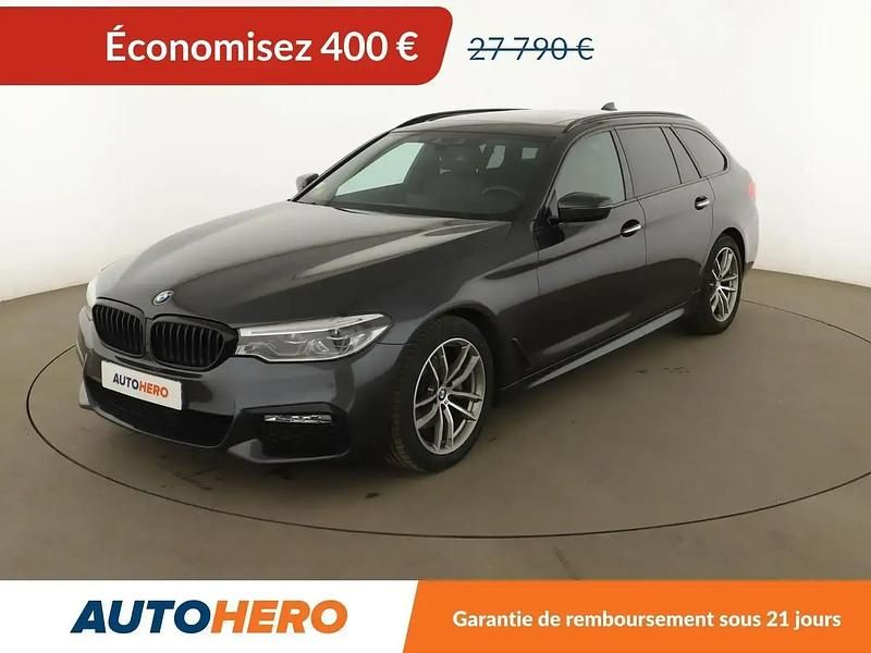 Gris Occasion 2017 BMW 520 M Sport Break | 27 390 € (Prix assez cher) - Image 1/2