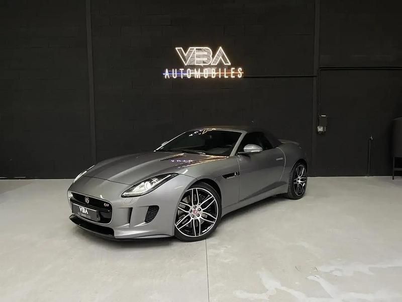 Gris Utilisé 2014 Jaguar F-Type S Cabriolet | 51 990 € - Image 1/4