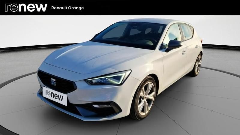 Blanc Utilisé 2021 Seat Leon FR Berline | 22 499 € (Prix juste) - Image 1/4