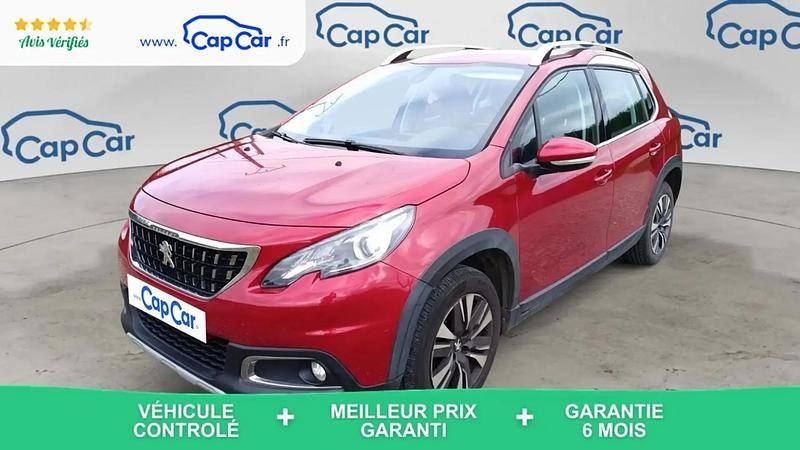 Rouge Utilisé 2018 Peugeot 2008 Allure SUV | 8 290 € (Super prix) - Image 1/4