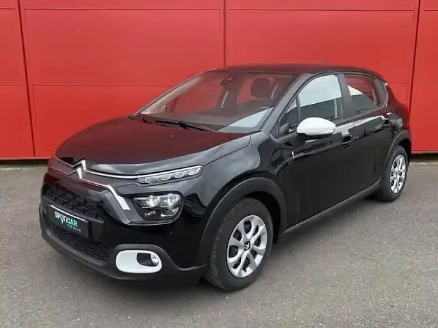 Noir Utilisé 2024 Citroën C3 PureTech Citadine | 12 480 € (Prix juste) - Image 1/4