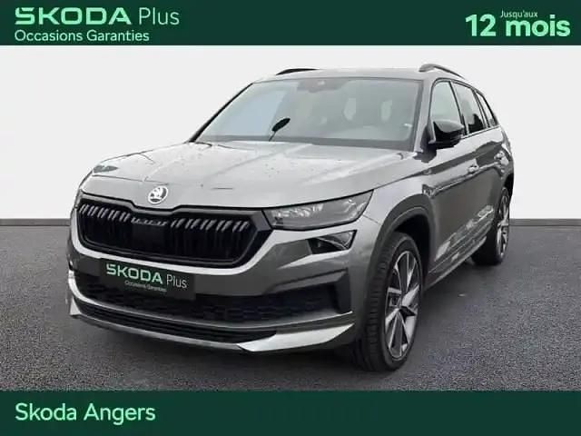 Gris graphite Occasion 2022 Skoda Kodiaq SUV | 32 790 € (Prix juste) - Image 1/4