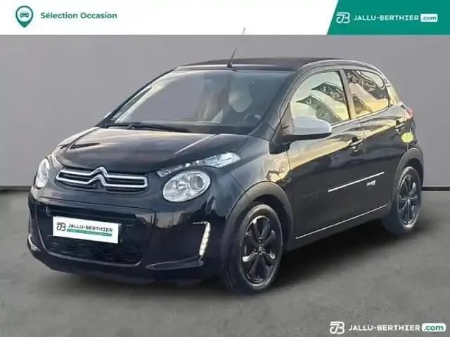 Noir caldera (m) Occasion 2019 Citroën C1 Citadine | 9 490 € (Prix juste) - Image 1/4