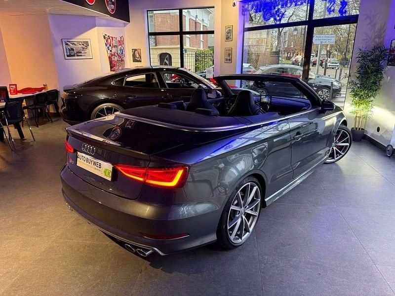 Occasion Audi S3 Cabriolet 300 ch (220 kW) 2015 Gris Cabriolet
