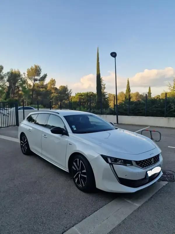 Blanc Utilisé 2019 Peugeot 508 S Break | 14 750 € (Prix juste) - Image 1/4