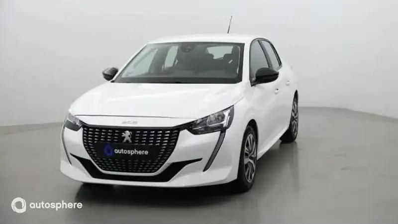 Blanc Utilisé 2023 Peugeot 208 Active Citadine | 14 999 € (Prix juste) - Image 1/2