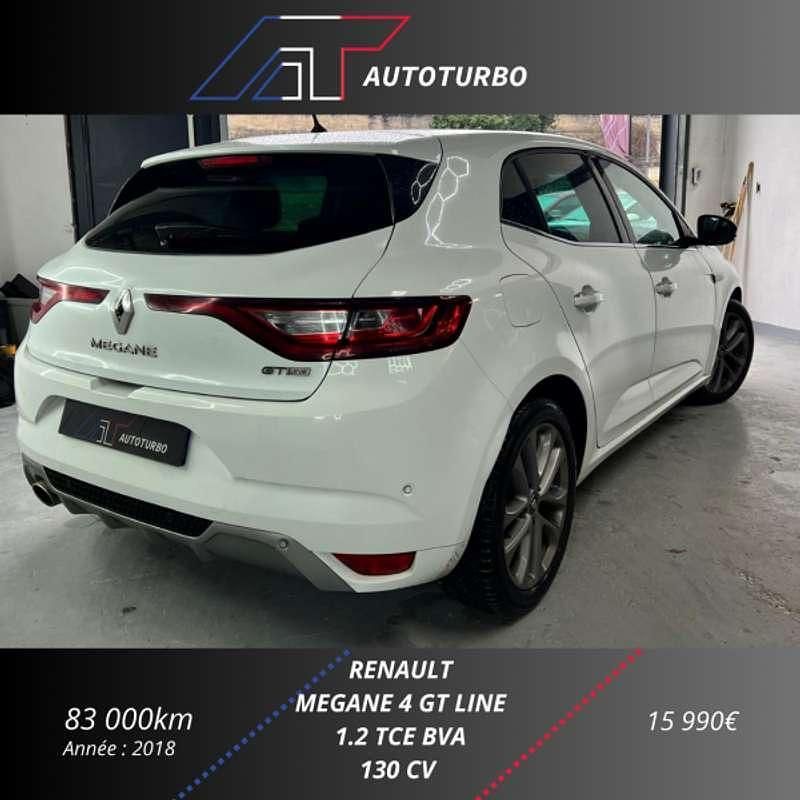 Occasion Renault Mégane GT Line GT-Line 2018 Blanc Berline