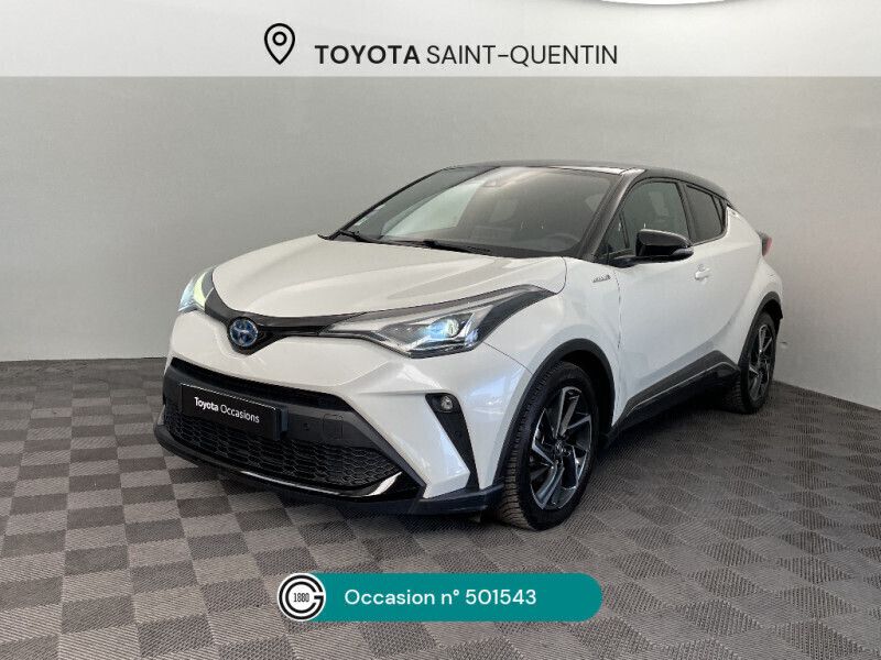 Blanc Utilisé 2020 Toyota C-HR SUV | 21 490 € (Prix juste) - Image 1/4