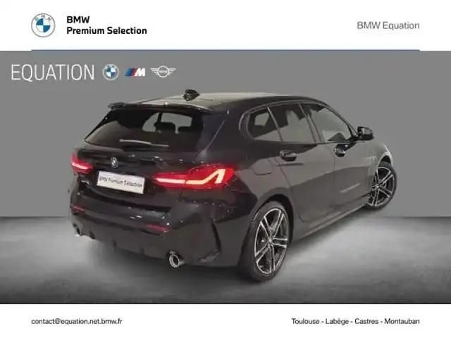 Occasion BMW 118 M Sport 152 ch (111 kW) 2022 Saphirschwarz métallisé Citadine