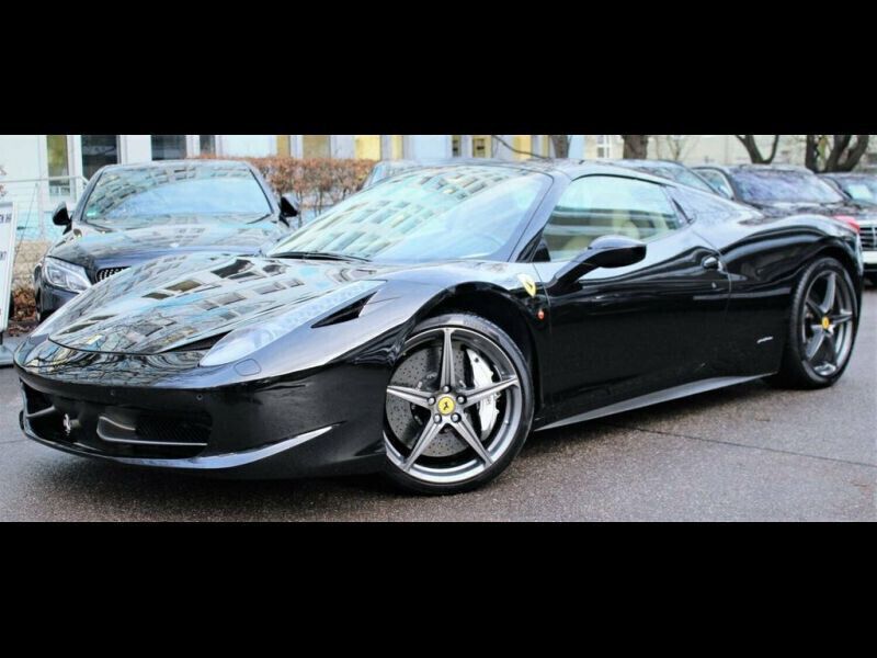 Noir Utilisé 2012 Ferrari 458 Cabriolet | 256 000 € (Prix cher) - Image 1/4