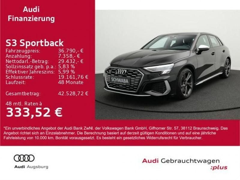 Utilisé 2022 Audi S3 Sport Berline | 37 790 € (Super prix) - Image 1/4