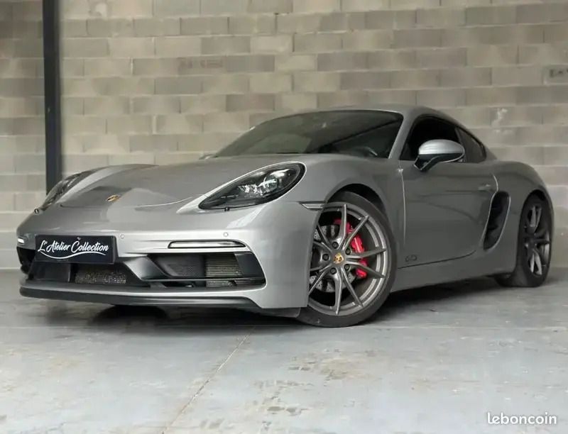 Gris Utilisé 2018 Porsche 718 Cayman GTS Sport Coupé | 75 990 € - Image 1/4