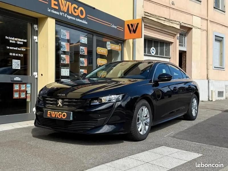 Noir Utilisé 2021 Peugeot 508 Business-Line Berline | 14 290 € (Prix juste) - Image 1/4