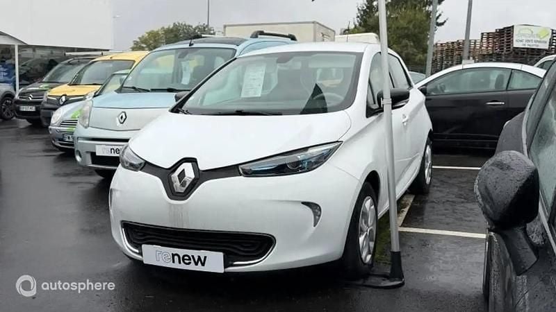 Blanc Utilisé 2019 Renault Zoe Life Citadine | 7 499 € (Bon prix) - Image 1/4