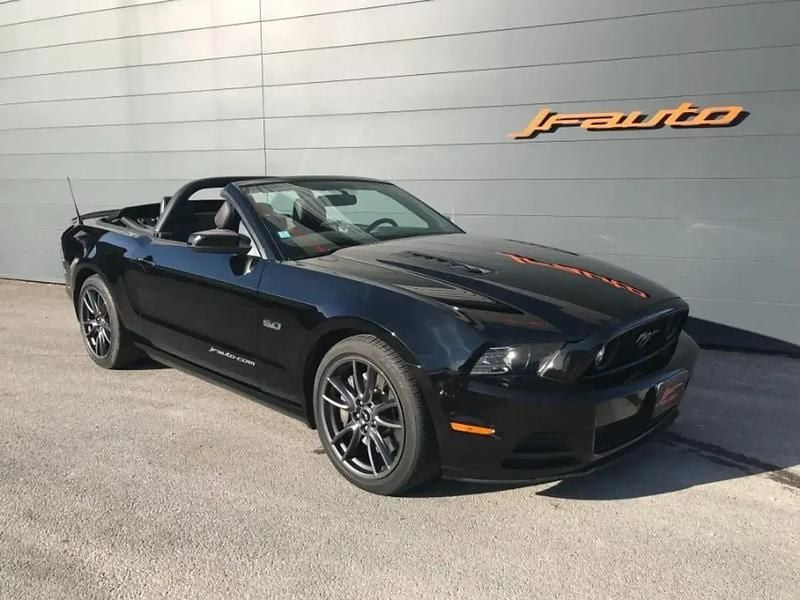 Noir Occasion 2014 Ford Mustang Cabriolet | 41 000 € - Image 1/4