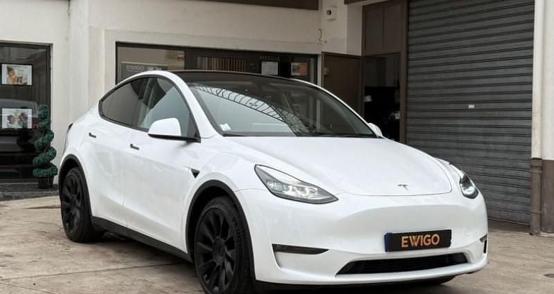 Blanc Occasion 2021 Tesla Model Y SUV | 27 990 € (Bon prix) - Image 1/4