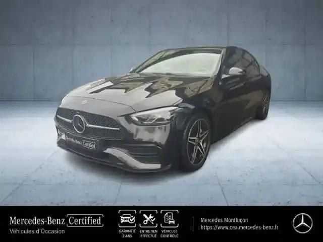 Noir Occasion 2025 Mercedes C220 AMG line Berline | 46 900 € (Prix juste) - Image 1/4