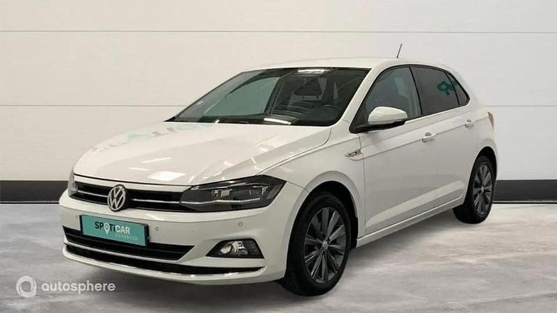 Blanc Utilisé 2019 VW Polo Berline | 16 299 € (Prix assez cher) - Image 1/4