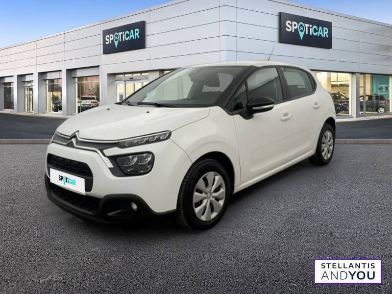 Blanc Utilisé 2021 Citroën C3 Business Class Citadine | 9 590 € (Bon prix) - Image 1/3