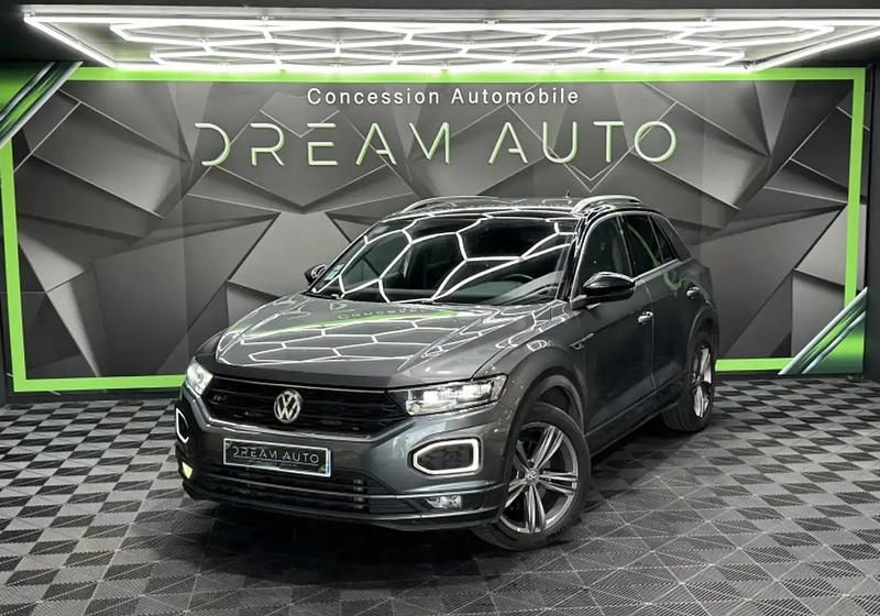 Gris Occasion 2018 VW T-Roc R-line SUV | 23 990 € (Super prix) - Image 1/4