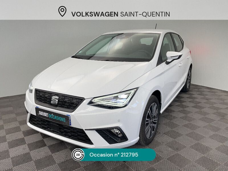 Blanc Utilisé 2023 Seat Ibiza Style Citadine | 17 490 € (Prix juste) - Image 1/4