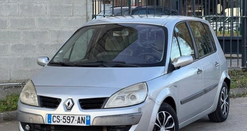 Gris Occasion 2006 Renault Scénic II Monospace | 1 290 € (Super prix) - Image 1/4