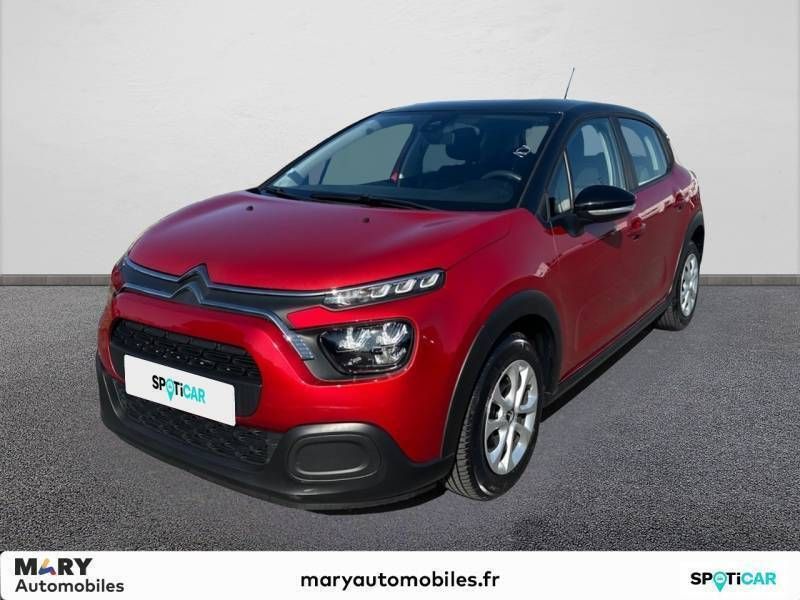 Rouge Utilisé 2020 Citroën C3 Feel Citadine | 10 990 € (Prix juste) - Image 1/3