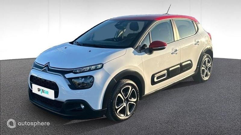 Blanc Utilisé 2022 Citroën C3 Shine Citadine | 14 580 € (Prix juste) - Image 1/4