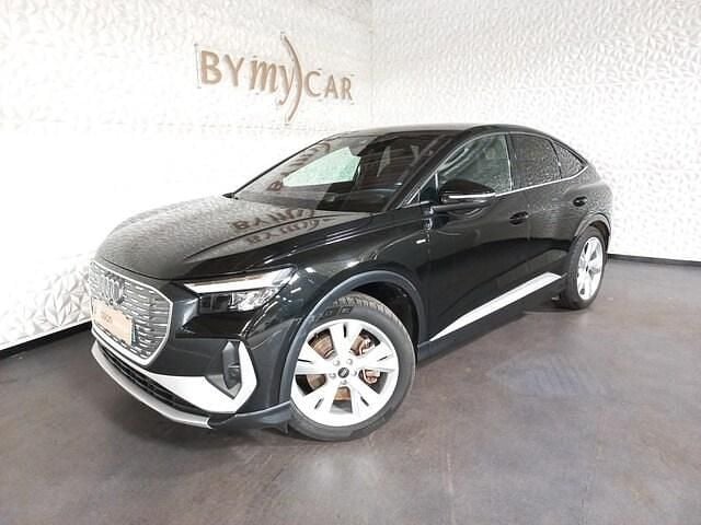 Noir mythe métallisé Utilisé 2022 Audi Q4 Sportback e-tron Advanced SUV | 33 189 € (Super prix) - Image 1/4