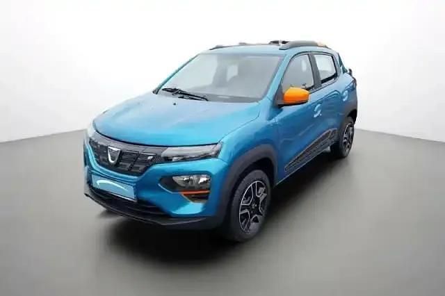 Bleu cenote Occasion 2022 Dacia Spring Citadine | 10 350 € - Image 1/4
