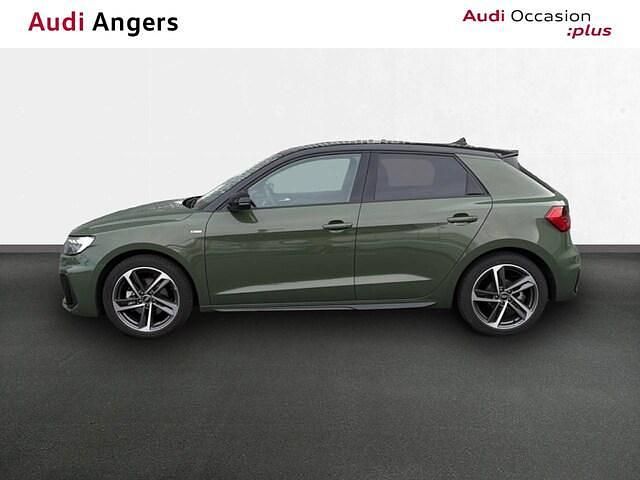 Occasion Audi A1 Sportback S-line plus 116 ch (85 kW) 2025 Vert district métallisé noir mythe métallisé Citadine